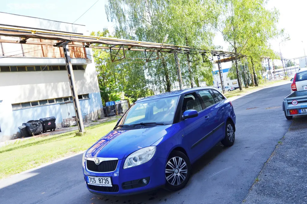 ŠKODA FABIA II 1.4i 16V KOMBI/TAŽNÉ/KLIMA/116TKM/